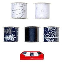 Navy/White ASST Ribbon 2.74M