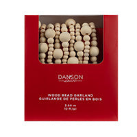 Natural Beaded Garland 3.6M