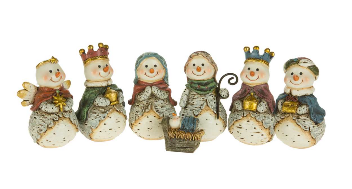 Snowman Nativity