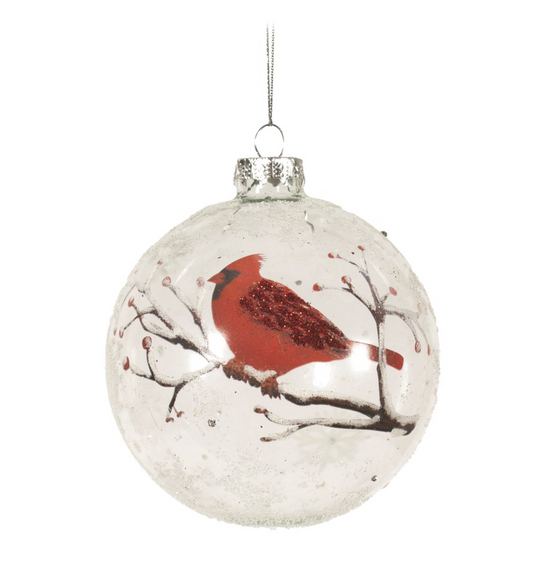 Cardinal Ball Ornament