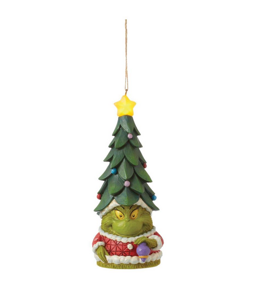 Grinch Gnome W/Tree Hat - Jim Shore