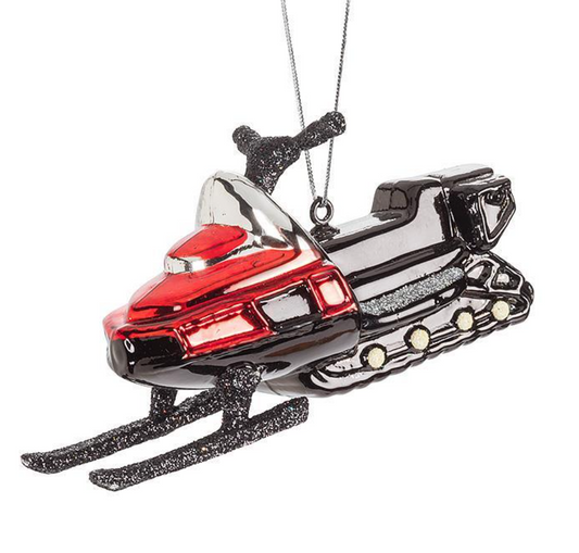 Snowmobile Ornament