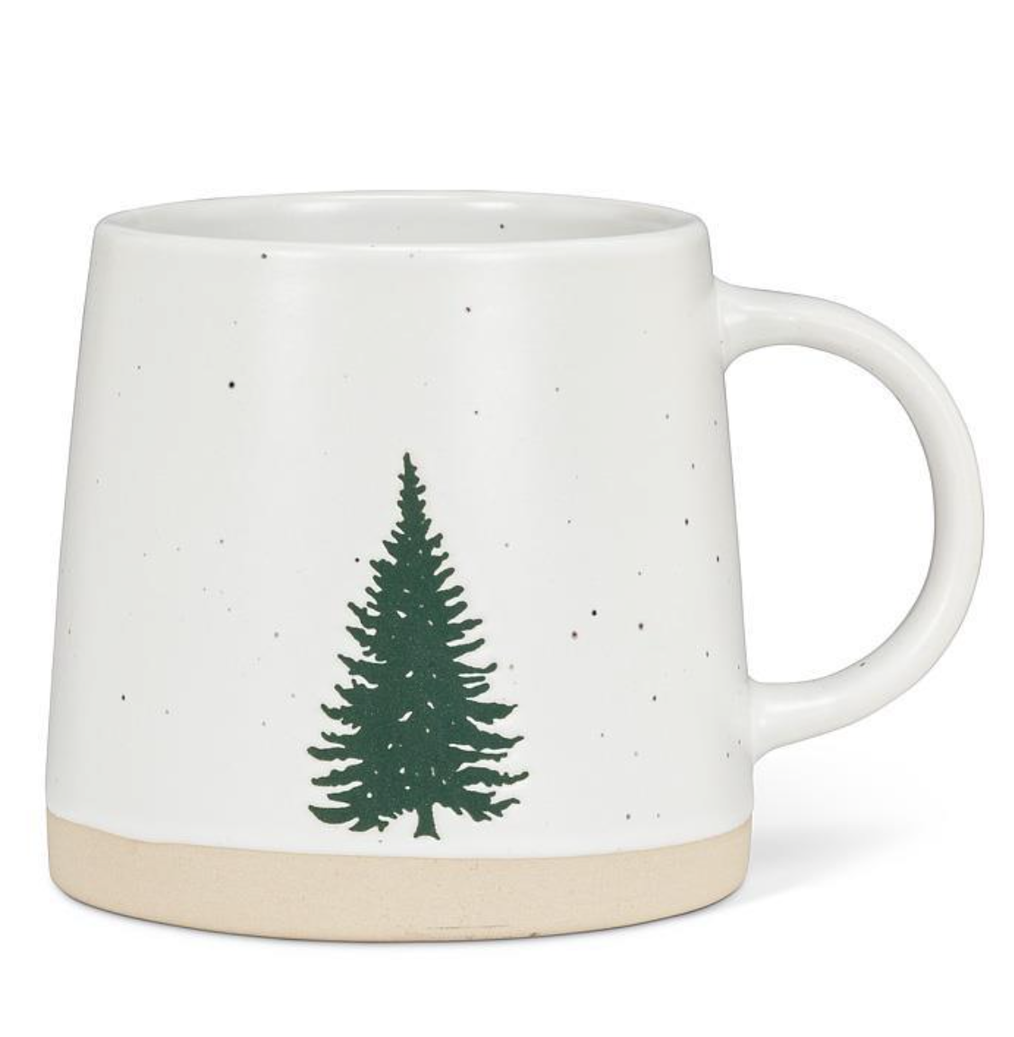 Wide Base Mug W/Single Tree 14OZ