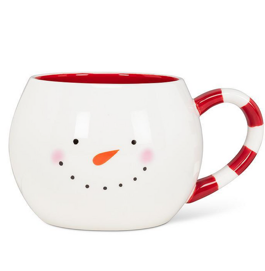 Snowman Face Mug 16OZ