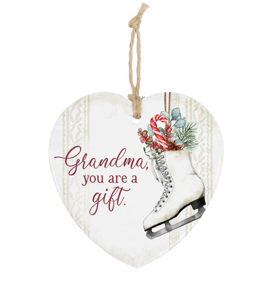 Heart Ornament "Grandma"