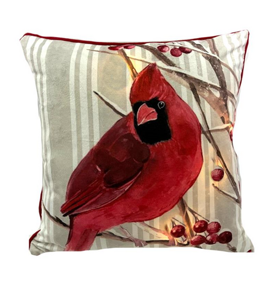 Cardinal Pillow