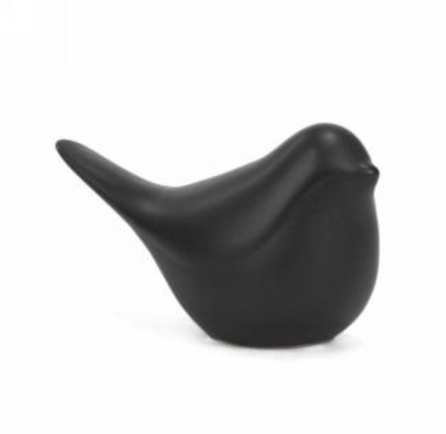 Ceramic Black Bird SM