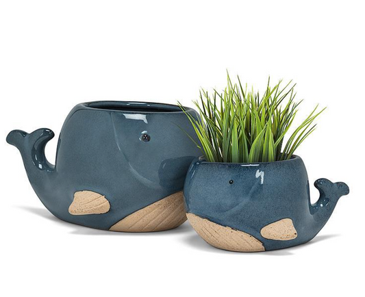 Blue Whale Planter