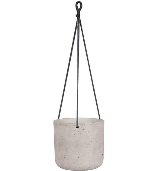 Grey Cement Hanging Planter