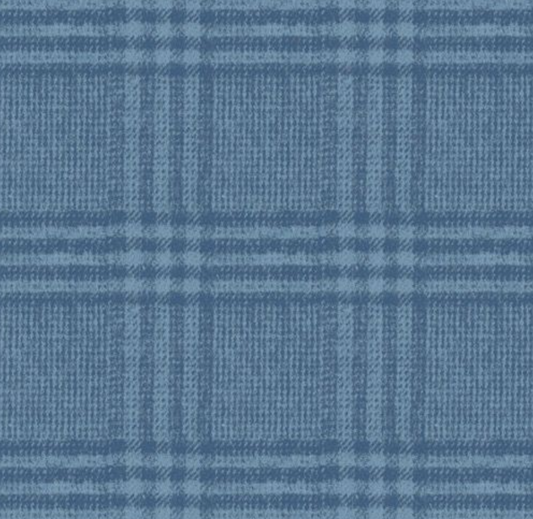 Primo Plaid Indigo Flannel