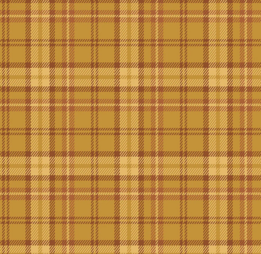 Primo Plaid Flannel Gold