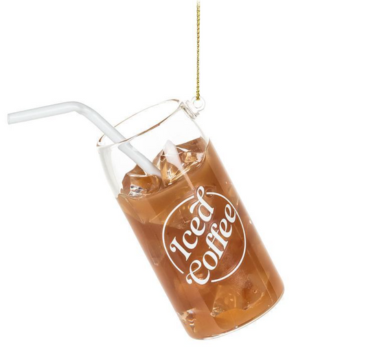 Iced Coffee Ornament