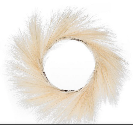 Pampas Wreath Natural