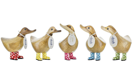 DCUK Spotty Boots Ducky