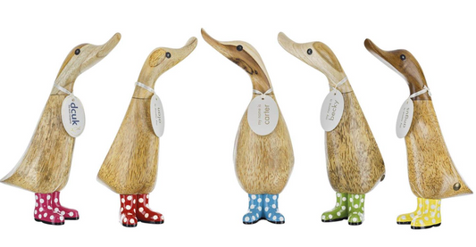 DCUK Spotty Boots Duckling