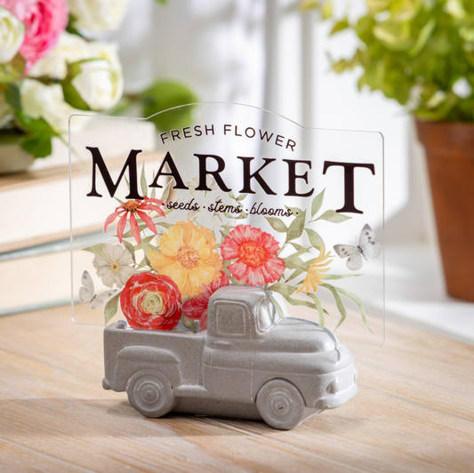Fresh Flower Market Truck