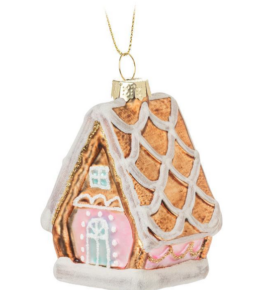 Mini Gingerbread House Ornament
