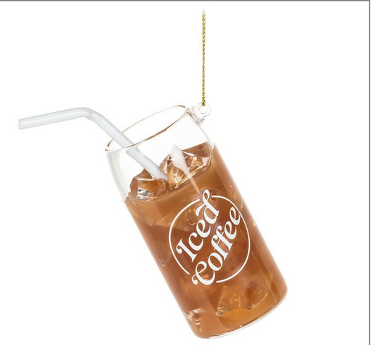 Iced Coffee Ornament