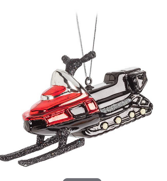 Snowmobile Ornament