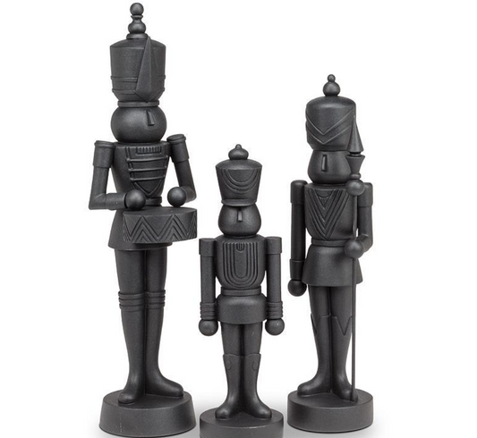 Matte Black Nutcracker