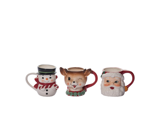 Vintage Christmas Mug ASST