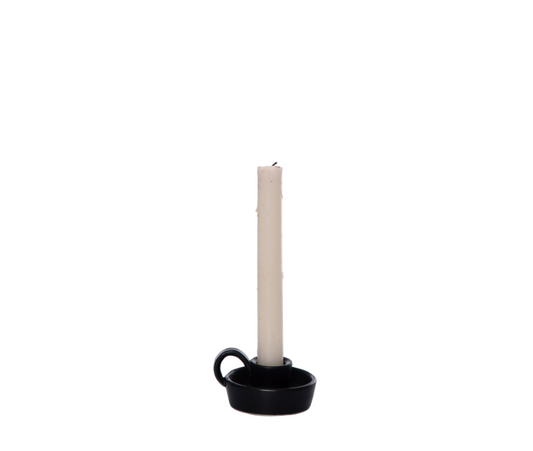 Black Taper Candle Holder
