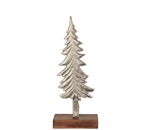 Large Silver Spruce Tree On Base
