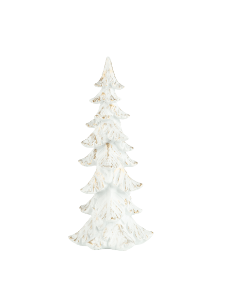 Slim Spruce White Tabletop Tree