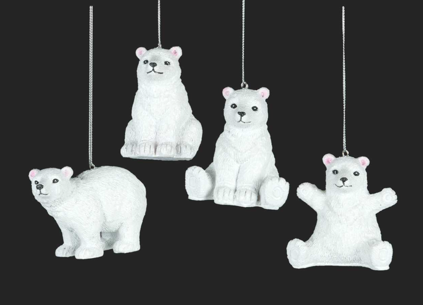Polar Bear Ornament ASST