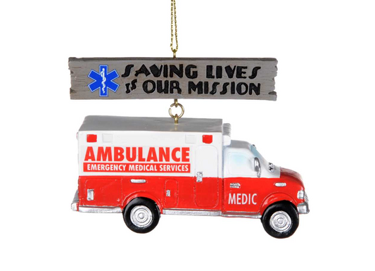 Ambulance Ornament