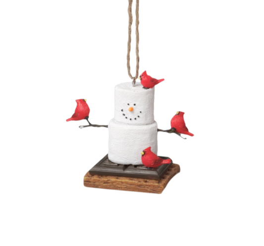 S'Mores Cardinal Ornament
