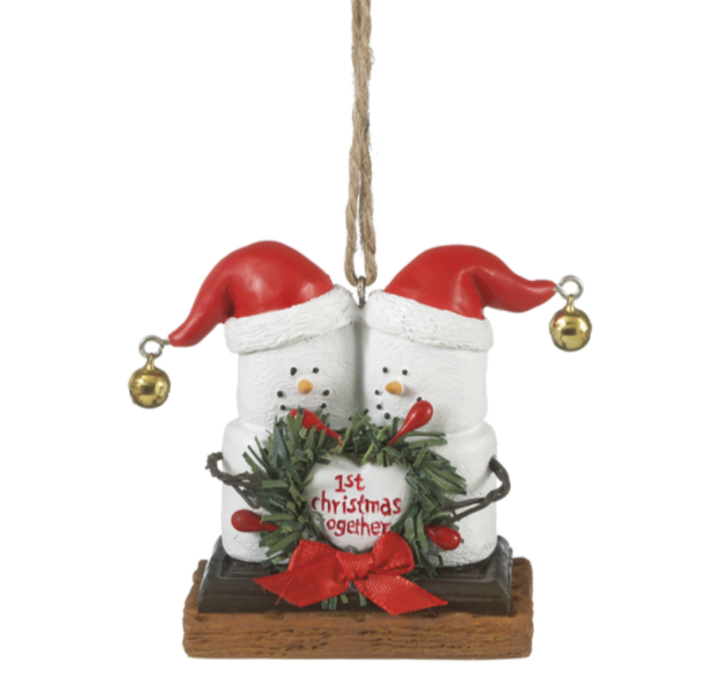 S'Mores 1st Christmas Together Ornament