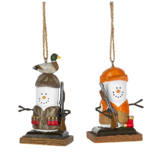 S'Mores Duc k Hunting Ornament