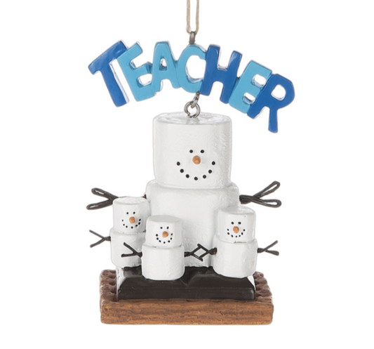 S'Mores Teacher Ornament