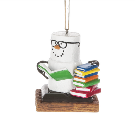 S'Mores Book Club Ornament
