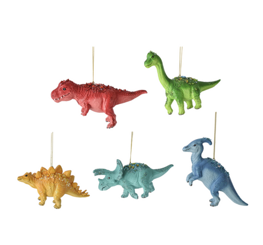 Dinosaur Ornament ASST