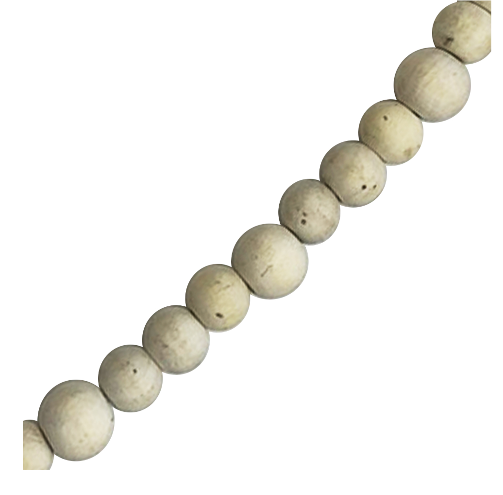 72" Natural Bead Garland
