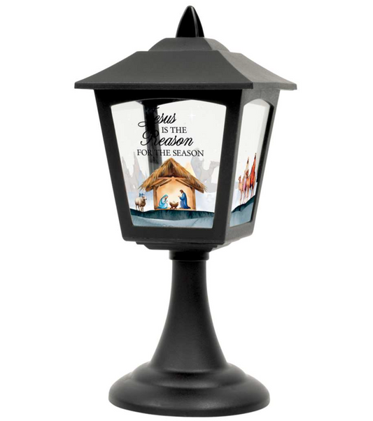 Lantern Lamp Post - Jesus Is The Reason