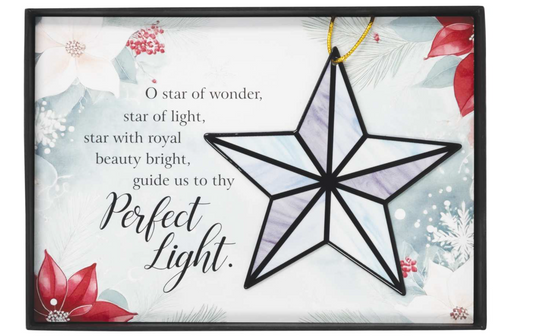 Boxed Ornament - Star Of Wonder