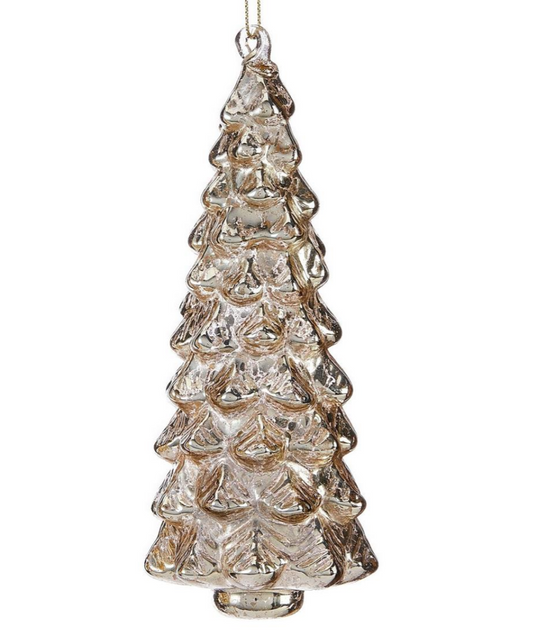 Glass Tree Ornament