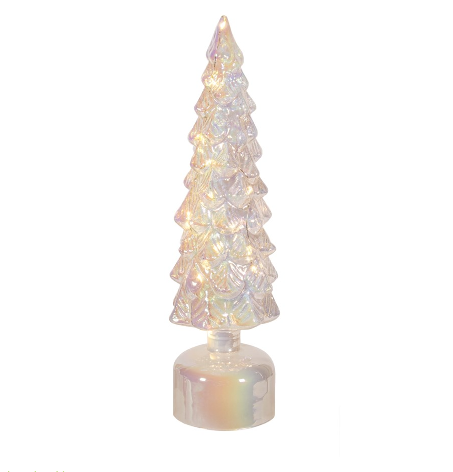 Iridescent Rotating Tree