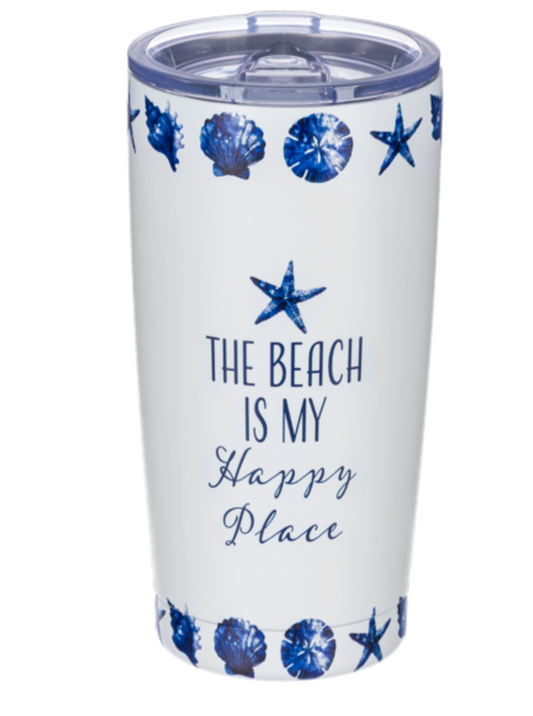 20 OZ Beach Happy Tumbler