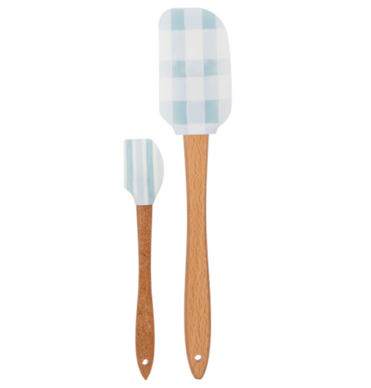 Check & Stripe Spatula (2 pc. set)
