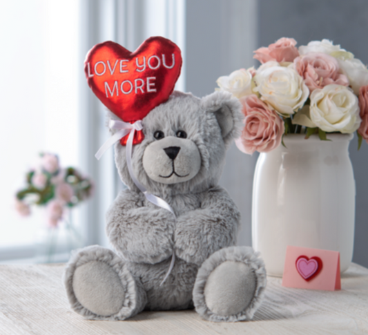 Love You More Balloon Bear