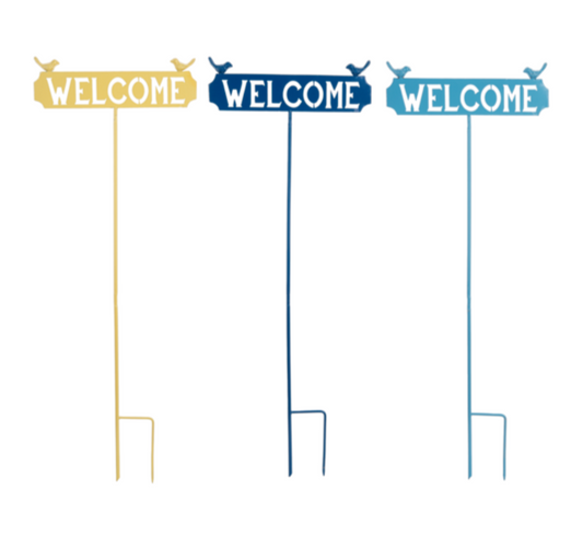 Welcome Garden Stake