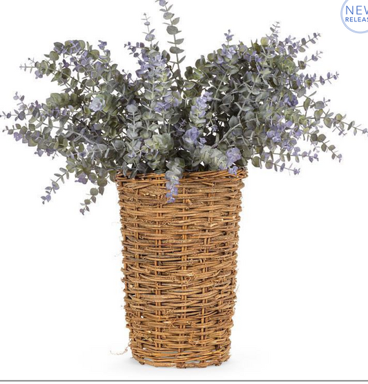 Eucalyptus Basket Decor