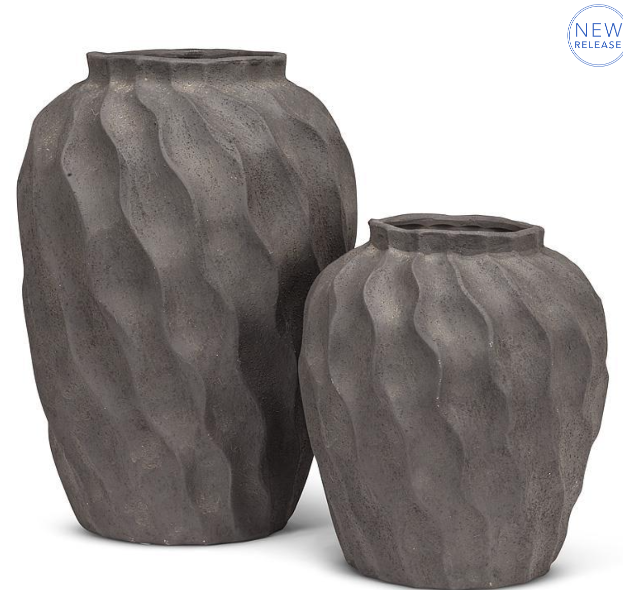 Textured Urn Vase