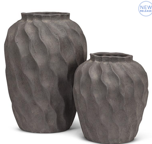 Textured Urn Vase