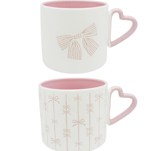 Pink Bow Mug