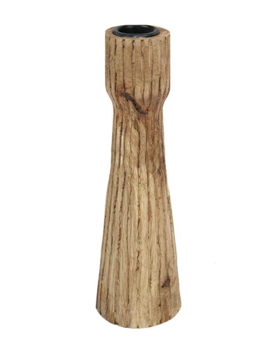 Wooden Taper Candle Holder